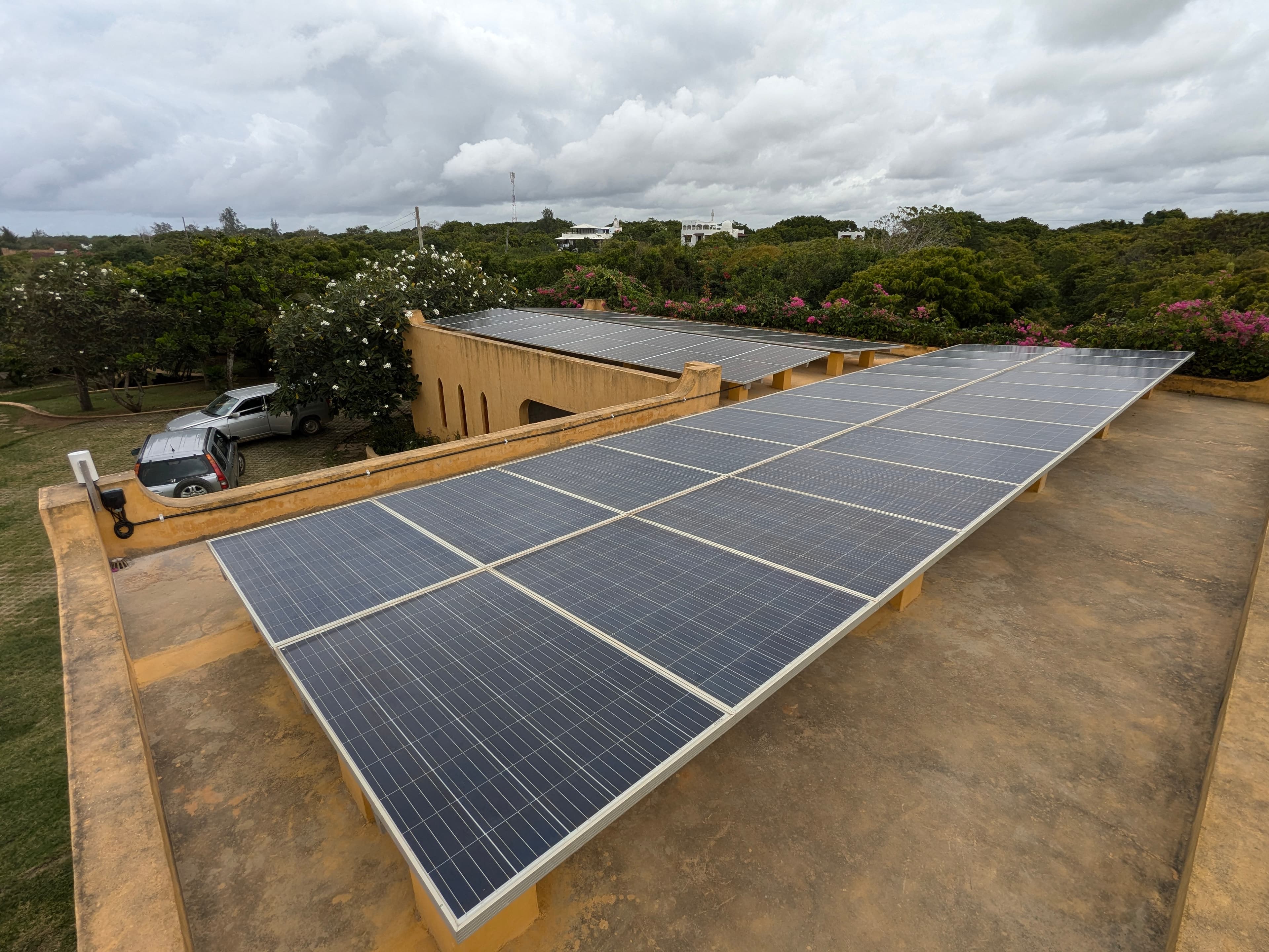 Large residential solar array, Kilifi